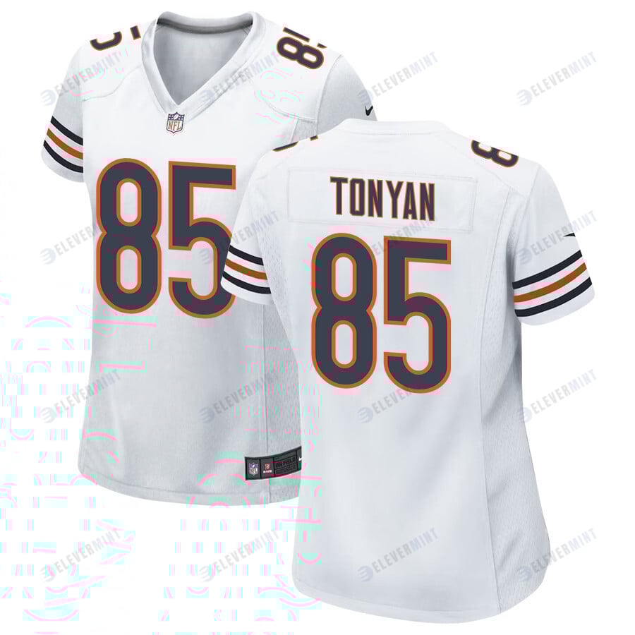 Robert Tonyan 85 Chicago Bears Women Game Jersey - White