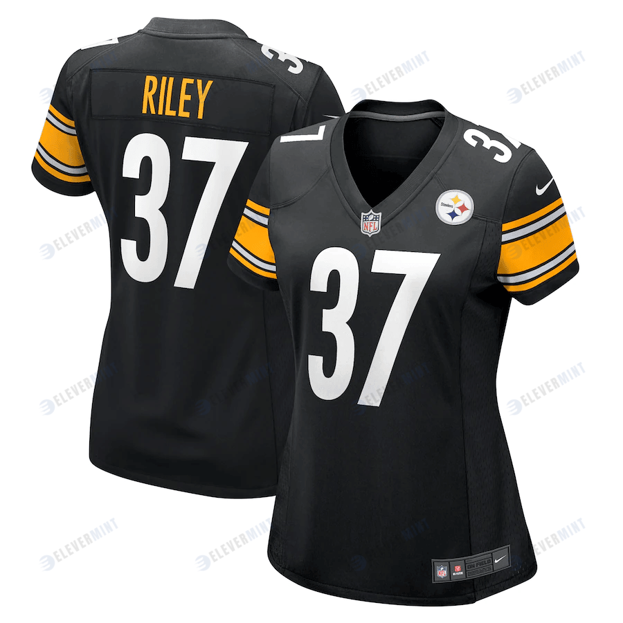 Elijah Riley Pittsburgh Steelers Women's Game Player Jersey - Black