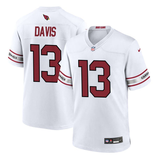 Kaden Davis Arizona Cardinals Nike Game Jersey - White