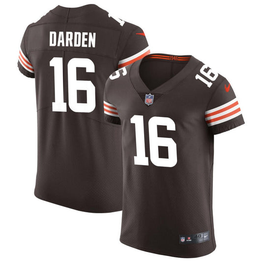 Jaelon Darden Cleveland Browns Nike Vapor Elite Jersey - Brown