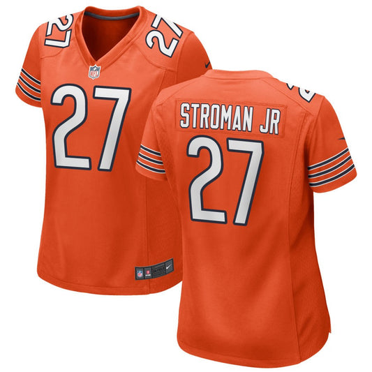 Greg Stroman Jr Chicago Bears Nike Women's Alternate Game Jersey - Orange