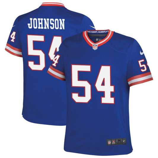 Dyontae Johnson New York Giants Nike Youth Classic Game Jersey - Royal