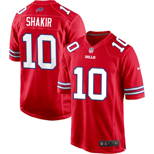 Khalil Shakir Buffalo Bills Nike Alternate Game Jersey - Red