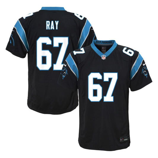 LaBryan Ray  Carolina Panthers Nike Youth Game Jersey - Black