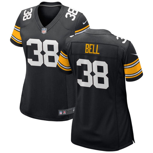 Greg Bell Pittsburgh Steelers Nike Women's Alternate Game Jersey - Black