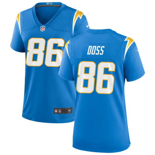 Keelan Doss Los Angeles Chargers Nike Women's Game Jersey - Powder Blue