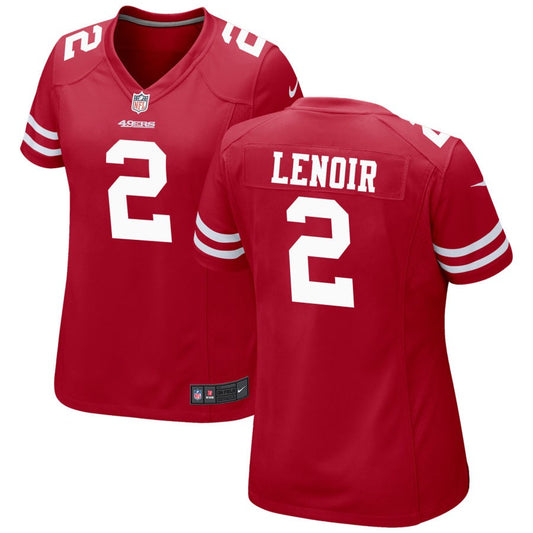 Deommodore Lenoir San Francisco 49ers Nike Women's Game Jersey - Scarlet
