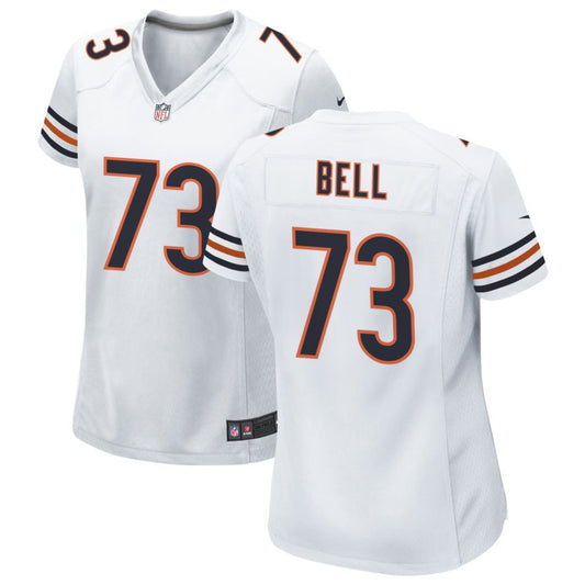 Travis Bell Chicago Bears Nike Women's Game Jersey - White