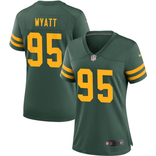 Devonte Wyatt Green Bay Packers Nike Women's Alternate Jersey - Green