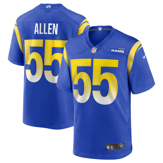 Brian Allen Los Angeles Rams Nike Game Jersey - Royal