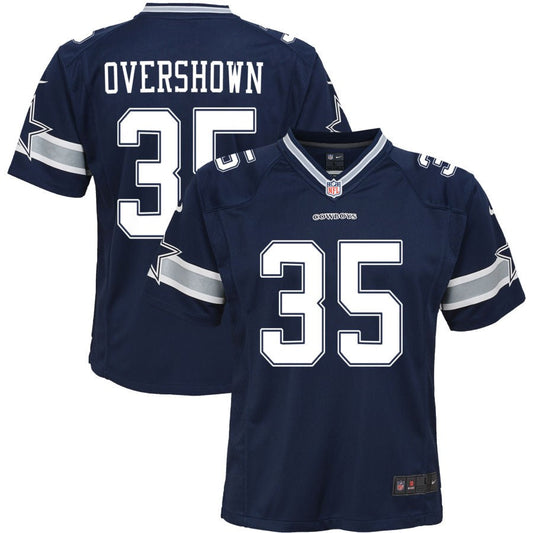DeMarvion Overshown Dallas Cowboys Nike Youth Game Jersey - Navy