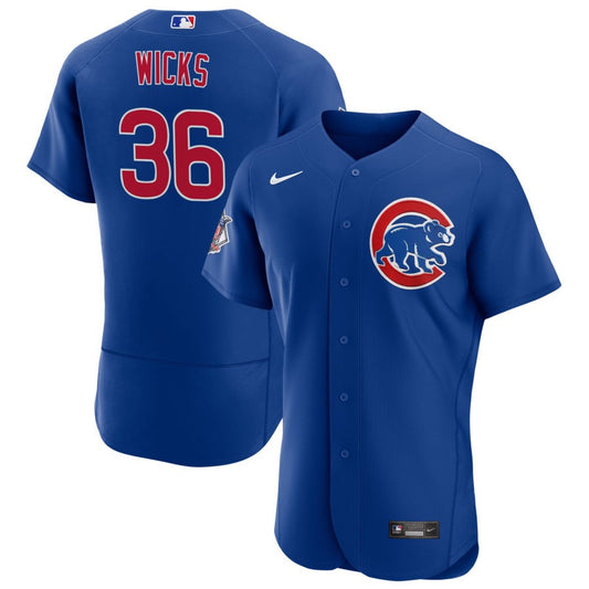 Jordan Wicks Chicago Cubs Nike Alternate Authentic Jersey - Royal