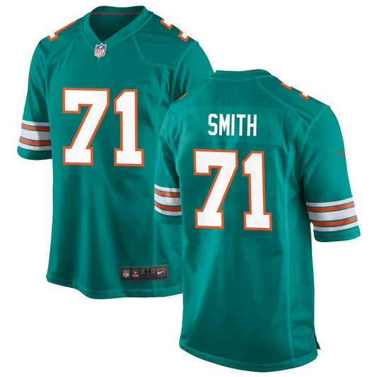 Kion Smith Miami Dolphins Nike Alternate Game Jersey - Aqua