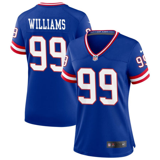 Leonard Williams New York Giants Nike Women's Classic Game Jersey - Royal