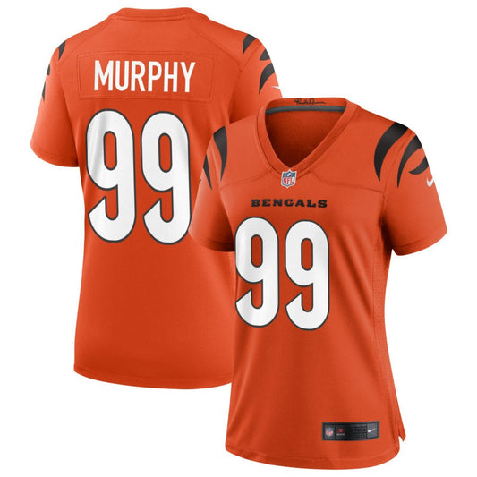Myles Murphy Cincinnati Bengals Nike Women's Alternate Game Jersey - Orange