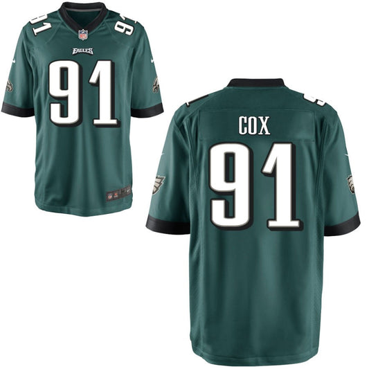 Fletcher Cox Philadelphia Eagles Nike Youth Game Jersey - Midnight Green