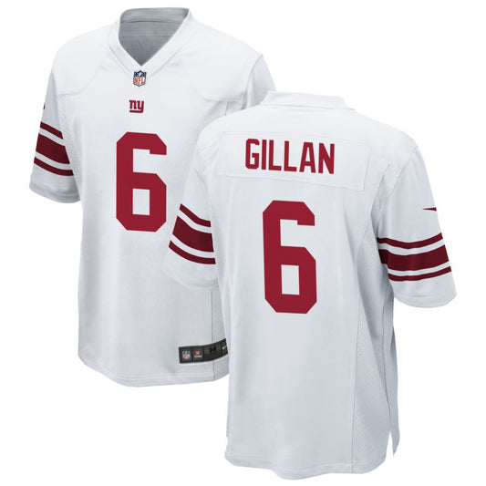 Jamie Gillan New York Giants Nike Game Jersey - White