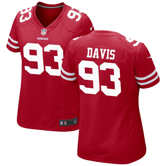 Kalia Davis San Francisco 49ers Nike Women's Game Jersey - Scarlet