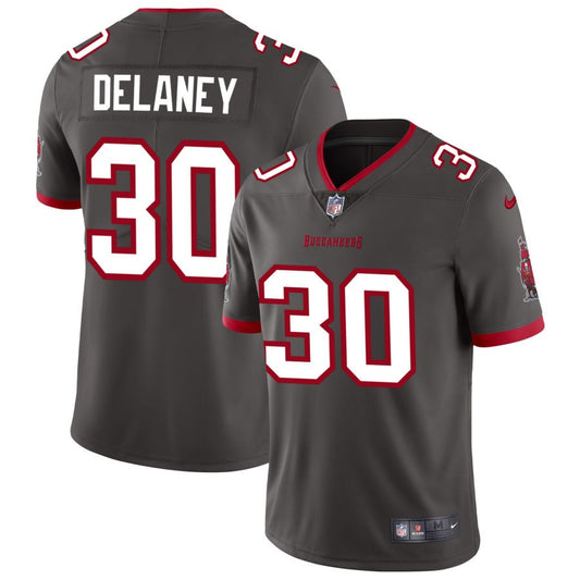 Dee Delaney Tampa Bay Buccaneers Nike Vapor Untouchable Elite Alternate Jersey - Pewter