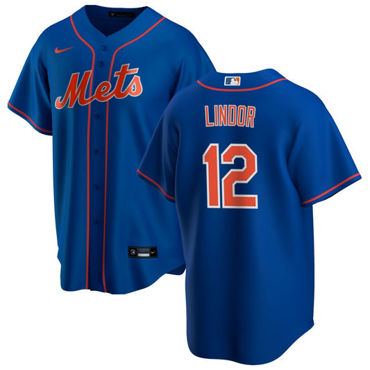Francisco Lindor New York Mets Nike Alternate Replica Jersey - Royal