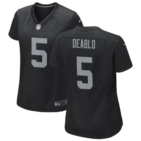 Divine Deablo Las Vegas Raiders Nike Women's Game Jersey - Black