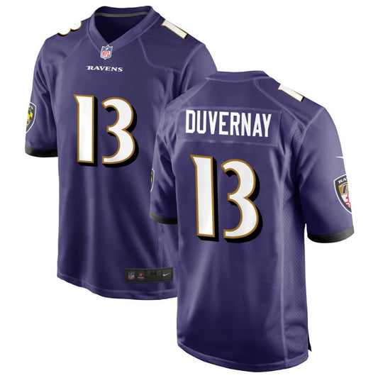 Devin Duvernay Baltimore Ravens Nike Game Jersey - White