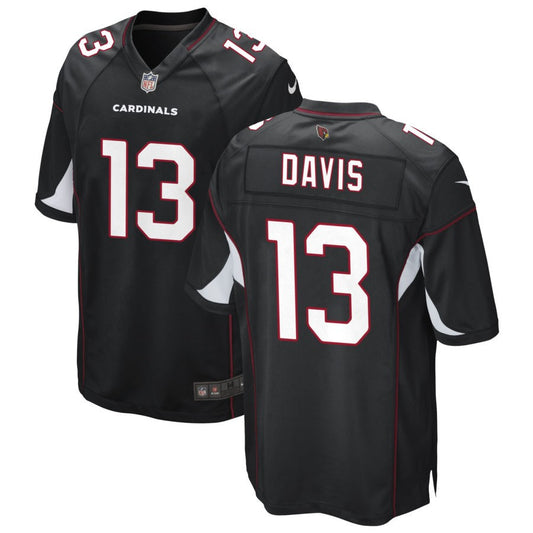 Kaden Davis Arizona Cardinals Nike Alternate Game Jersey - Black