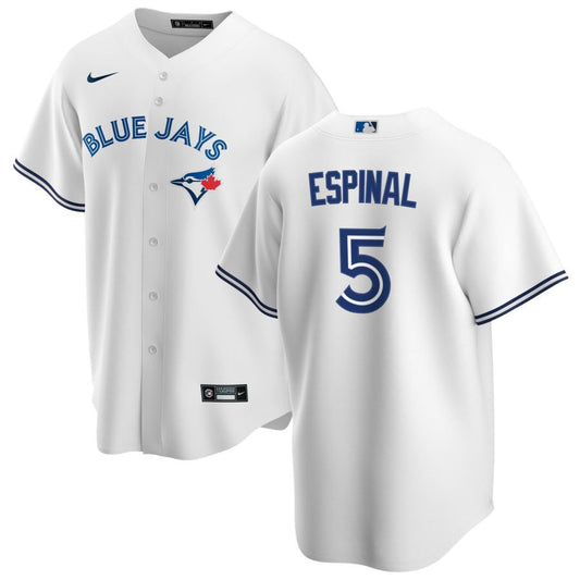 Santiago Espinal Toronto Blue Jays Nike Home Replica Jersey - White