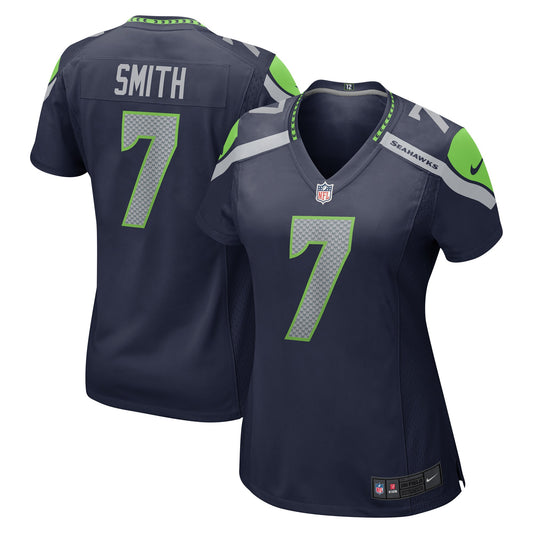 Geno Smith Seattle Seahawks Nike Women's Game Jersey - College Navy