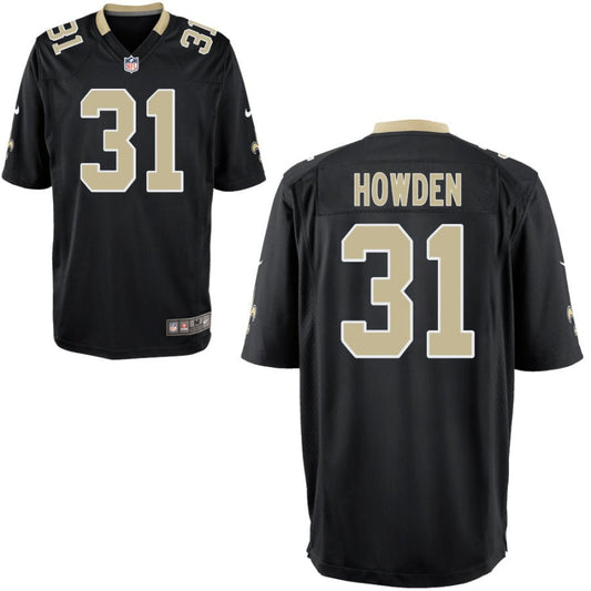 Jordan Howden New Orleans Saints Nike Youth Game Jersey - Black