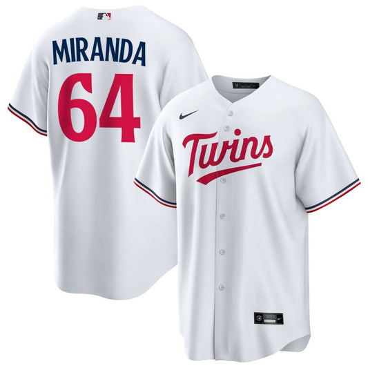 Jose Miranda Minnesota Twins Nike Youth Home Replica Jersey - White
