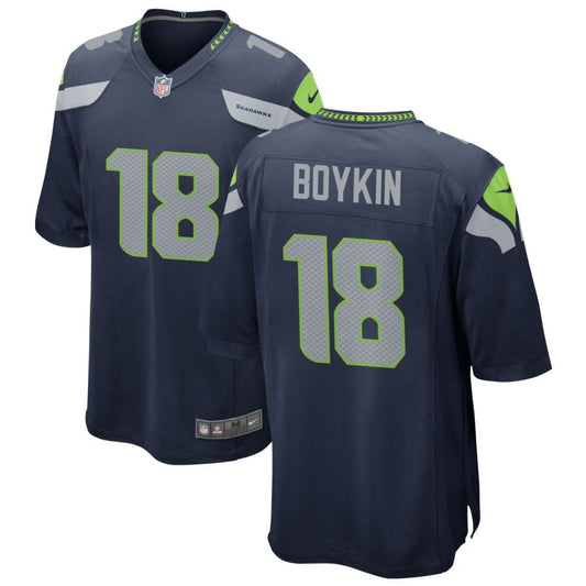 Lance Boykin Seattle Seahawks Nike Game Jersey - College Navy