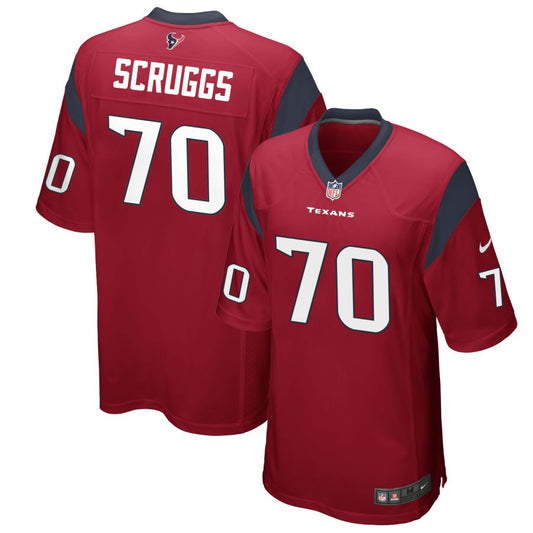 Juice Scruggs Houston Texans Nike Alternate Game Jersey - Red