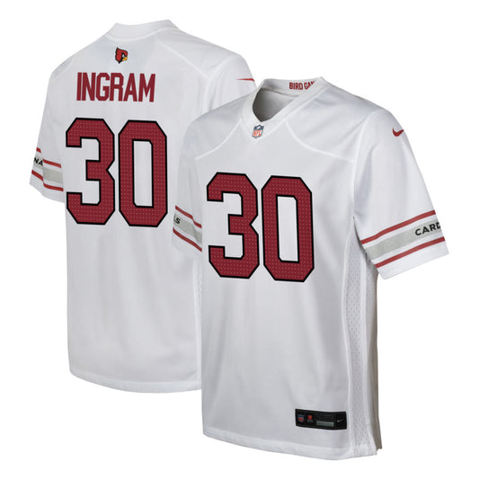 Keaontay Ingram  Arizona Cardinals Nike Youth Game Jersey - White