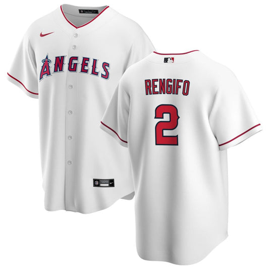 Luis Rengifo Los Angeles Angels Nike Home Replica Jersey - White