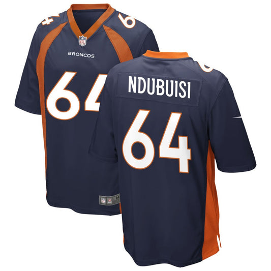 Haggai Ndubuisi Denver Broncos Nike Alternate Game Jersey - Navy
