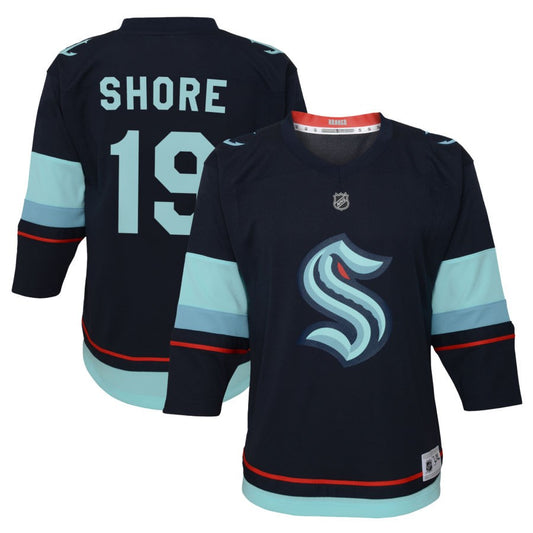 Devin Shore Seattle Kraken Toddler Home Replica Jersey - Navy