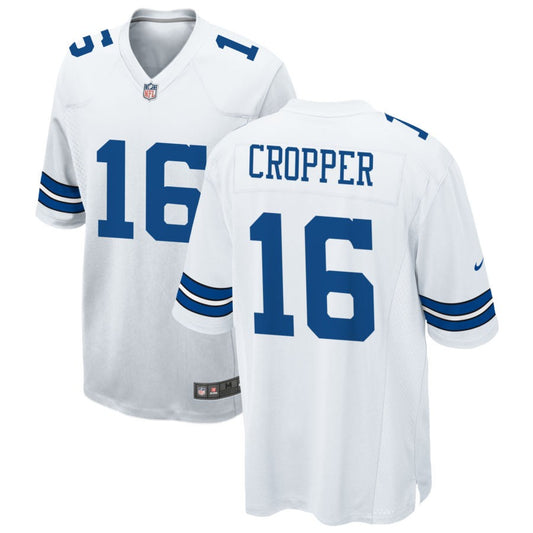 Jalen Cropper Dallas Cowboys Nike Game Jersey - White