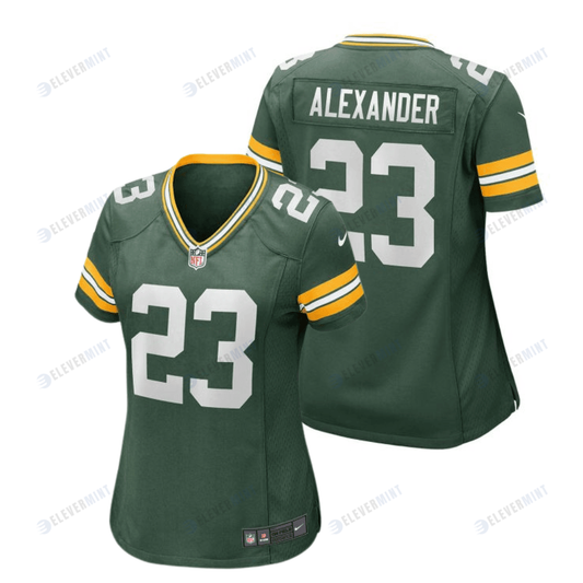 Jaire Alexander 23 Green Bay Packers Women Home Game Jersey - Green