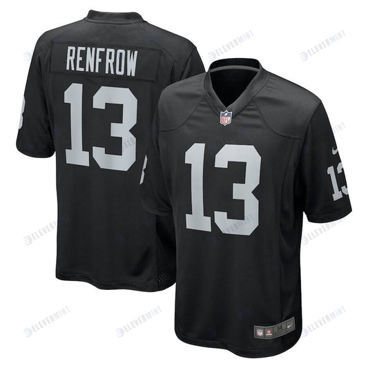 Hunter Renfrow 13 Las Vegas Raiders Men Game Jersey - Black