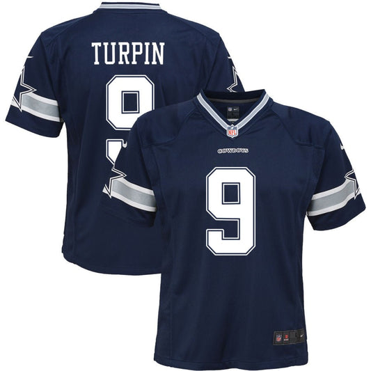 KaVontae Turpin Dallas Cowboys Nike Youth Game Jersey - Navy
