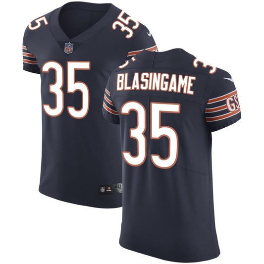 Khari Blasingame Chicago Bears Nike Vapor Untouchable Elite Jersey - Navy