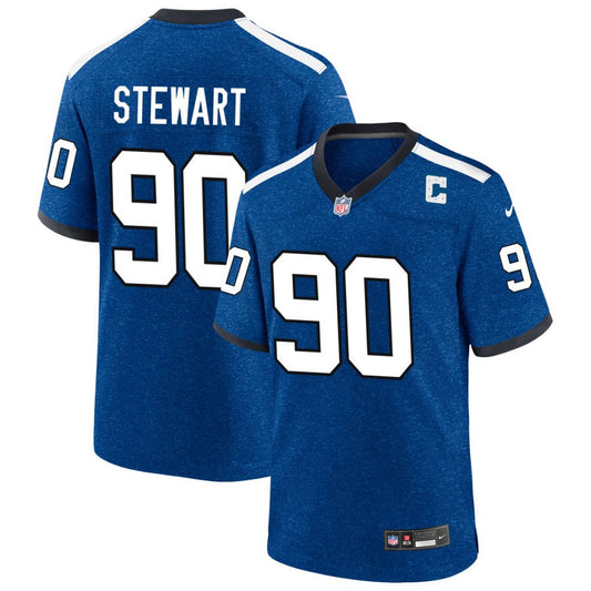Grover Stewart  Indiana Nights Indianapolis Colts Nike Alternate Game Jersey - Blue