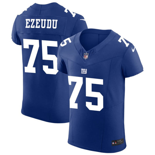 Joshua Ezeudu New York Giants Nike Vapor F.U.S.E. Elite Jersey - Royal