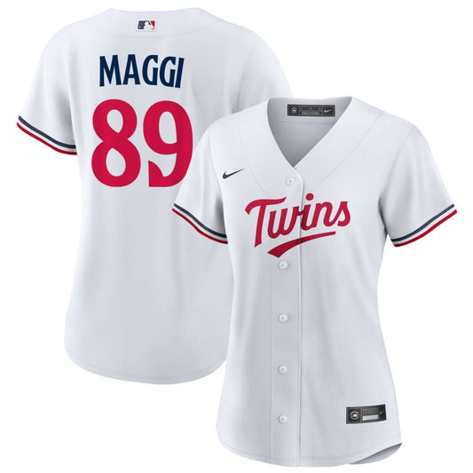 Drew Maggi Minnesota Twins Nike Women's Home Replica Jersey - White