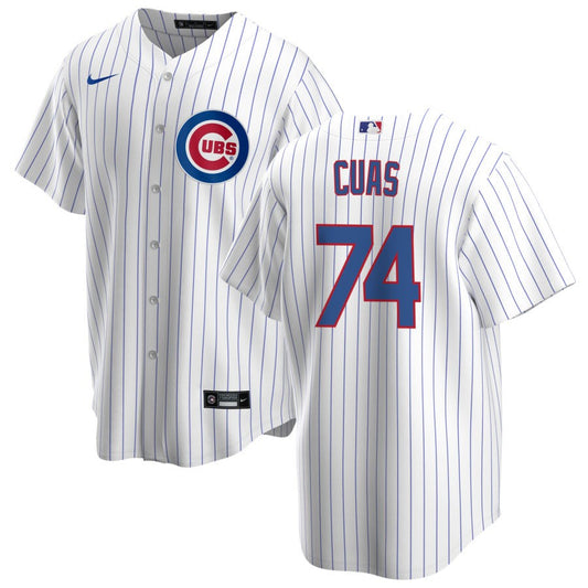 Jose Cuas Chicago Cubs Nike Home Replica Jersey - White