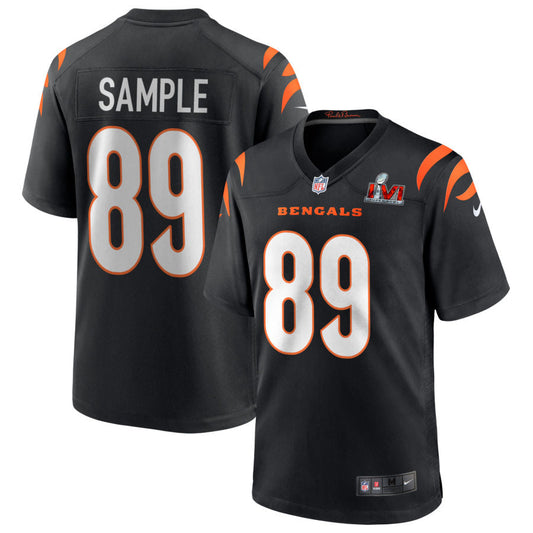 Drew Sample Cincinnati Bengals Nike Super Bowl LVI Game Jersey - Black