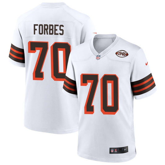 Drew Forbes Cleveland Browns Nike 1946 Collection Alternate Jersey - White