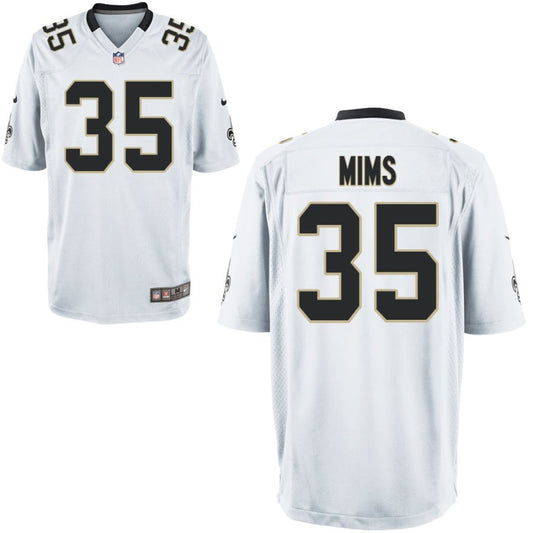 Jordan Mims Nike New Orleans Saints Youth Game Jersey