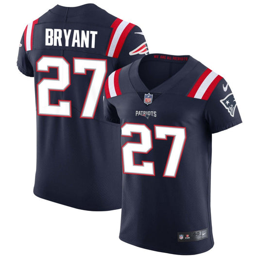 Myles Bryant New England Patriots Nike Vapor Elite Jersey - Navy